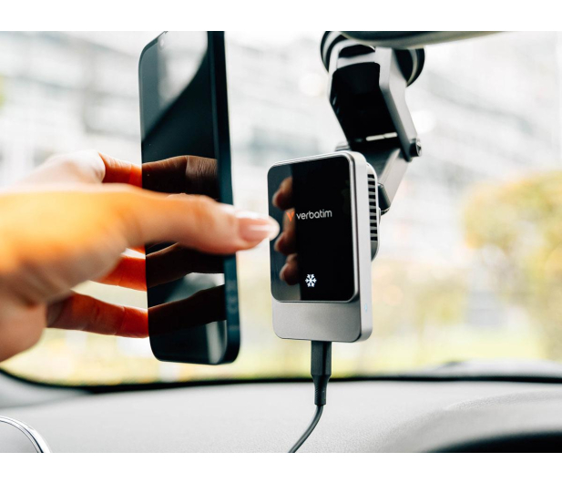 Verbatim Charge ´n´ Drive Magnetic Wireless Car Charger - 1340212 - zdjęcie 4